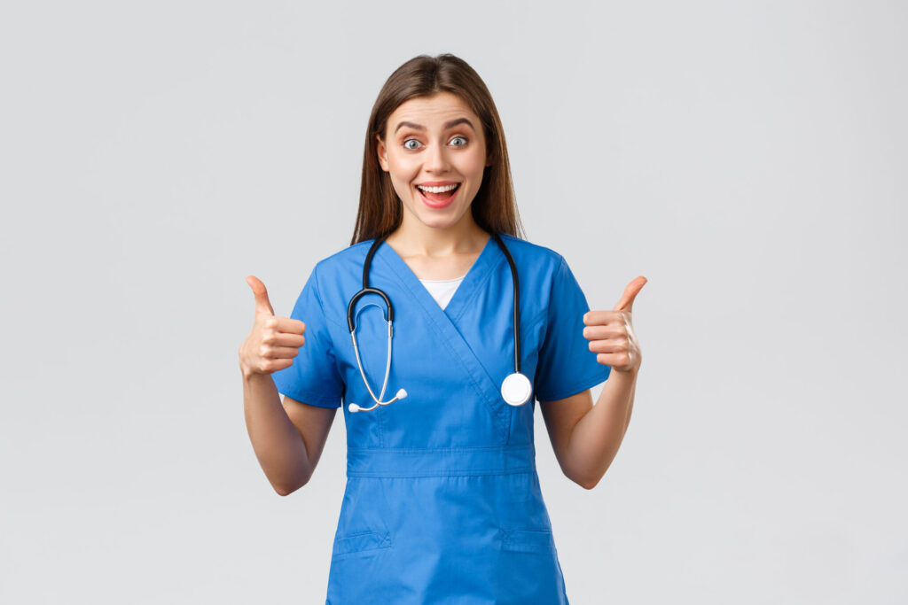 Happy Successful Nurse